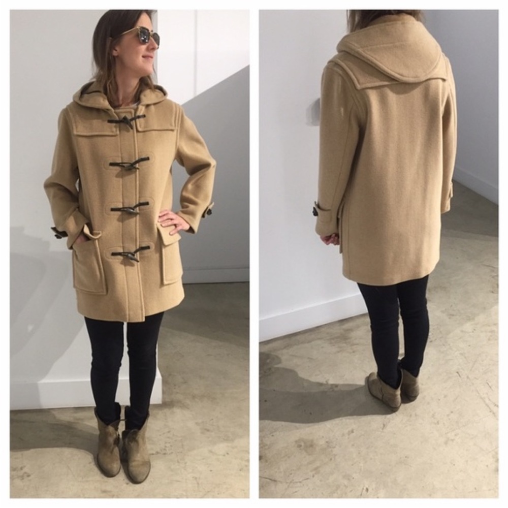 Burberry Camel/Tan Toggle Duffle Coat
